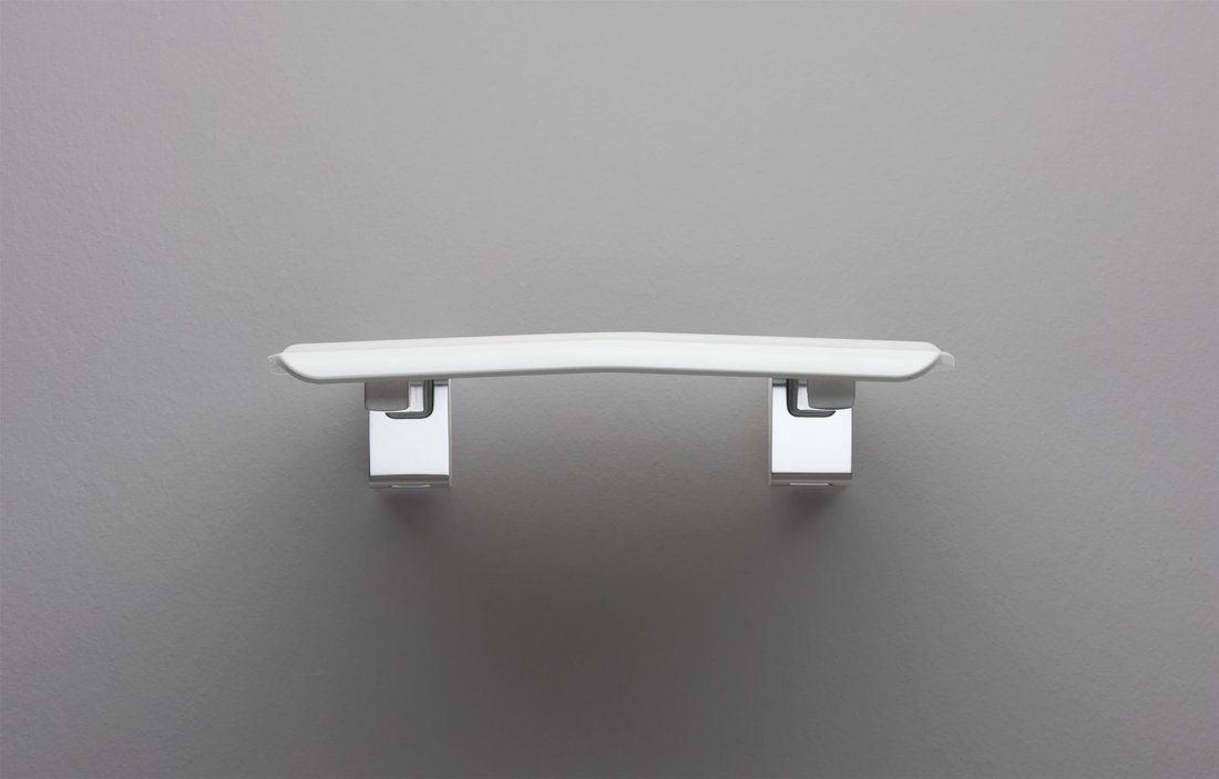 Gelco GELCO sklopné sedátko do sprchového koutu 32,5x32,5cm, bílá GS120W