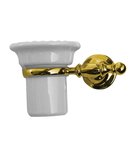 Photo: PERLA ceramic tumbler holder, gold
