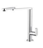Photo: DANDY Kitchen Mixer Tap, Articulated Spout, Height 265 mm, Chrome