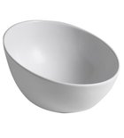 Photo: DOME OBLIQUO Counter Top Ceramic Washbasin Ø 44,5cm, white