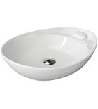Photo: BEVERLY Counter Top Ceramic Washbasin 56x17x37 cm(without overflow hole)