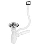 Photo: Siphon for sinks AQ6642B / 7848B / 5848B / 4848B / 051B/ 5746B/ 7642B