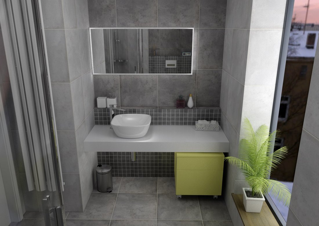 Sapho TAILOR rockstone deska 170x50 cm, provedení límce F TR170F