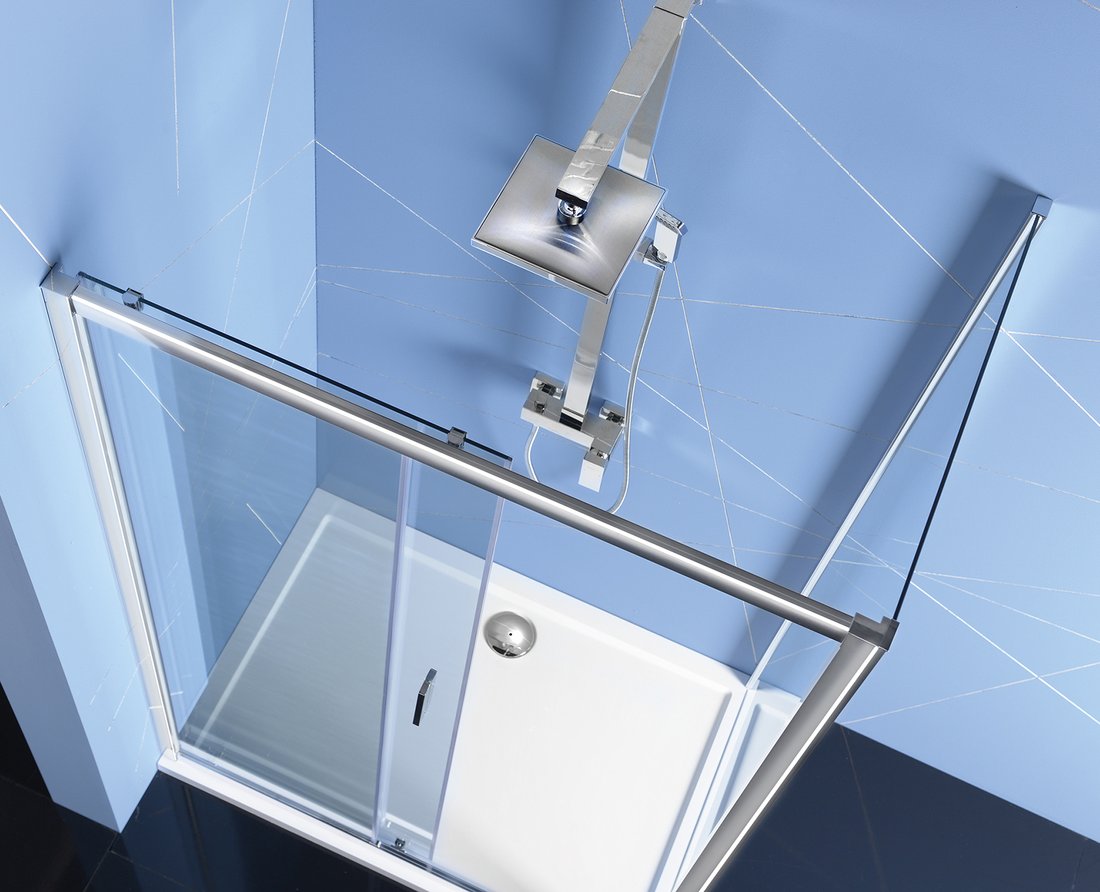 Polysan EASY obdélníkový sprchový kout 1600x800mm, čiré sklo L/P varianta EL1815EL3215