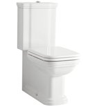 Photo: WALDORF kompakt WC, odpływ poziomy/pionowy, biały-chrom
