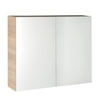 Photo: VEGA Mirror Cabinet 80x70x18cm, oak platin