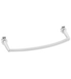 Photo: Handtuchtrockner für Heizkörper 43cm, gebogen, Weiß