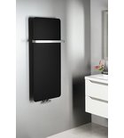 Photo: TABELLA bathroom radiator 490x1190 mm, black matt