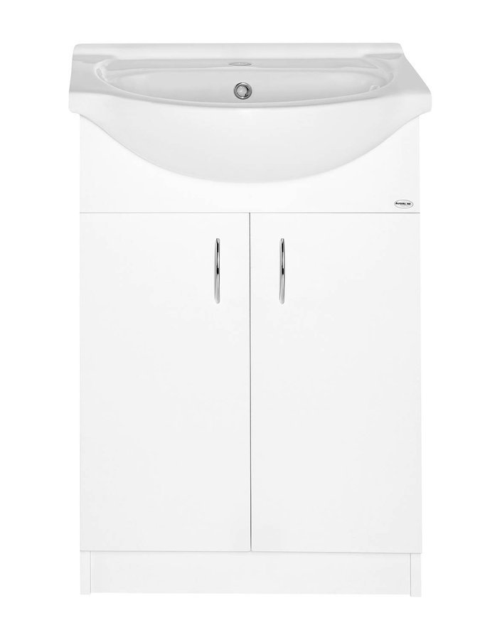 Aqualine SIMPLEX ECO 50 umyvadlová skříňka včetně umyvadla 47x83,5x29cm SIME500