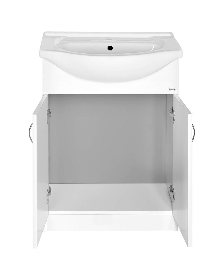 Aqualine SIMPLEX ECO 65 umyvadlová skříňka včetně umyvadla 63x83,5x30,7cm SIME650
