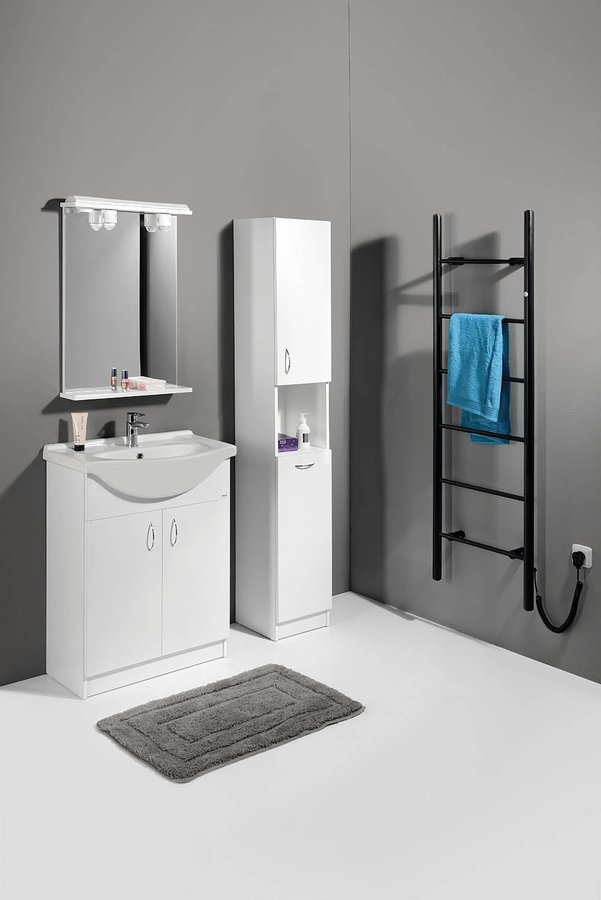 Aqualine SIMPLEX ECO vysoká skříňka s košem 30x180x30cm SIME310