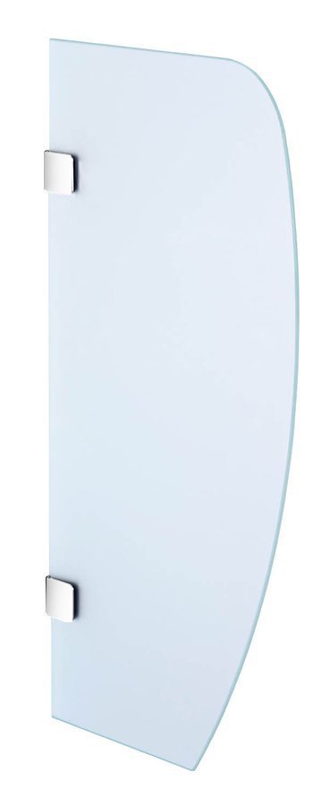 Dělící stěna mezi urinály 40x80 cm, mléčné sklo 2502-05