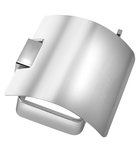 Photo: EVEREST toilet paper holder with cover, chrome