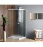 Photo: ALAIN kabina prysznicowa narożna, 700x700mm, szkło Brick