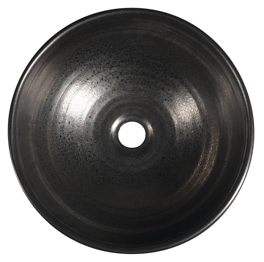 Sapho ATTILA keramické umyvadlo, průměr 43cm, metalická měď DK010