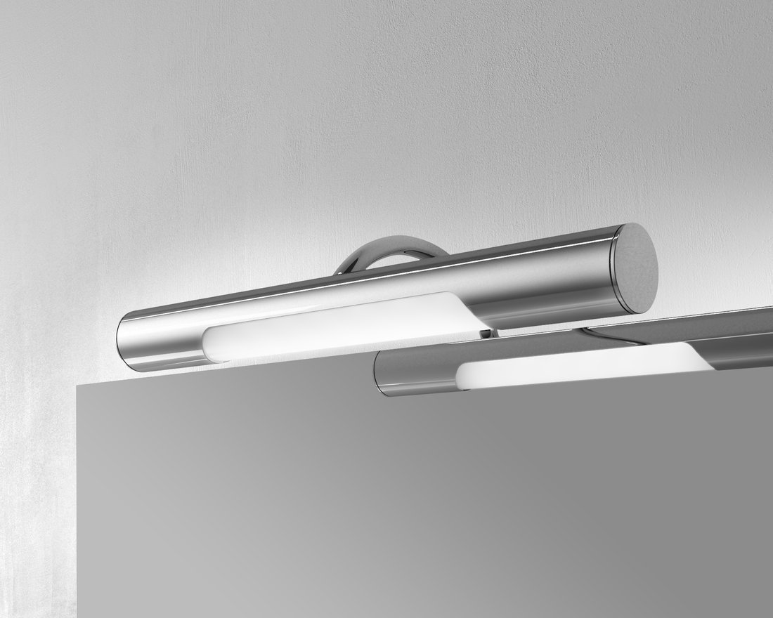 Aqualine ANDREA LED svítidlo, 5 W, 284x32x134 mm, chrom E26716CI
