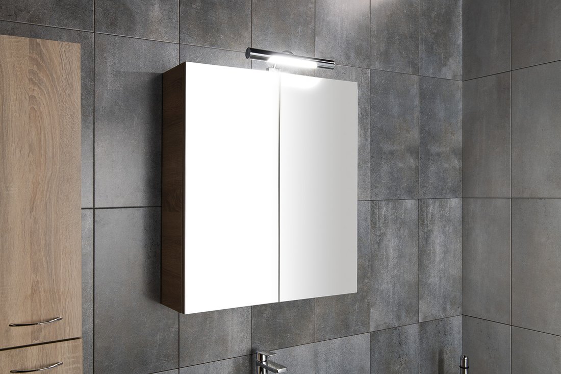 Aqualine ANDREA LED svítidlo, 5 W, 284x32x134 mm, chrom E26716CI