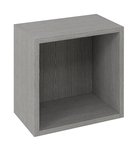 Photo: ESPACE open shelf box 35x35x22cm, Silver Oak (ESP151)