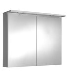 Photo: KAWA LED Mirror Cabinet 80x70x25,5cm, white