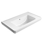 Photo: CLASSIC ceramic washbasin 90x50cm, no tap hole, white ExtraGlaze