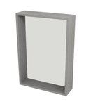 Photo: RIWA policové zrcadlo 50x70x15 cm, dub stříbrný