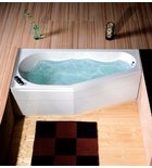 Photo: TIGRA asymmetrische Badewanne 150x75x46cm, links, weiß