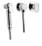 Concealed Bidet Shower Axamite, round, chrome Photo: Concealed Bidet Shower Axamite, round, chrome