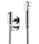 Photo: Concealed bidet valve with the temperature controller and bidet shower, chrome