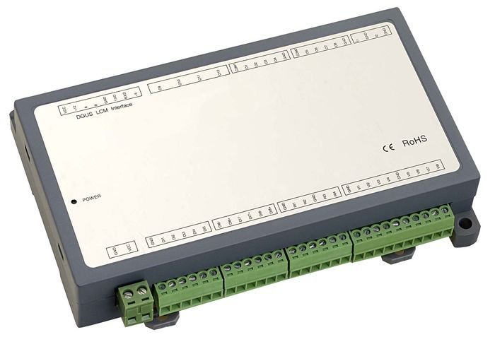 Ovládací jednotka k dotykovému displeji s LCD modulem