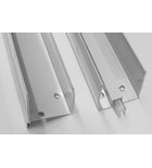 Photo: Aluminiumprofil des festen Glasteils + Profil für Magneten für  G70 a G80