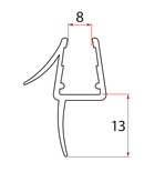 Photo: MS3 replacement bottom door seal, 600mm