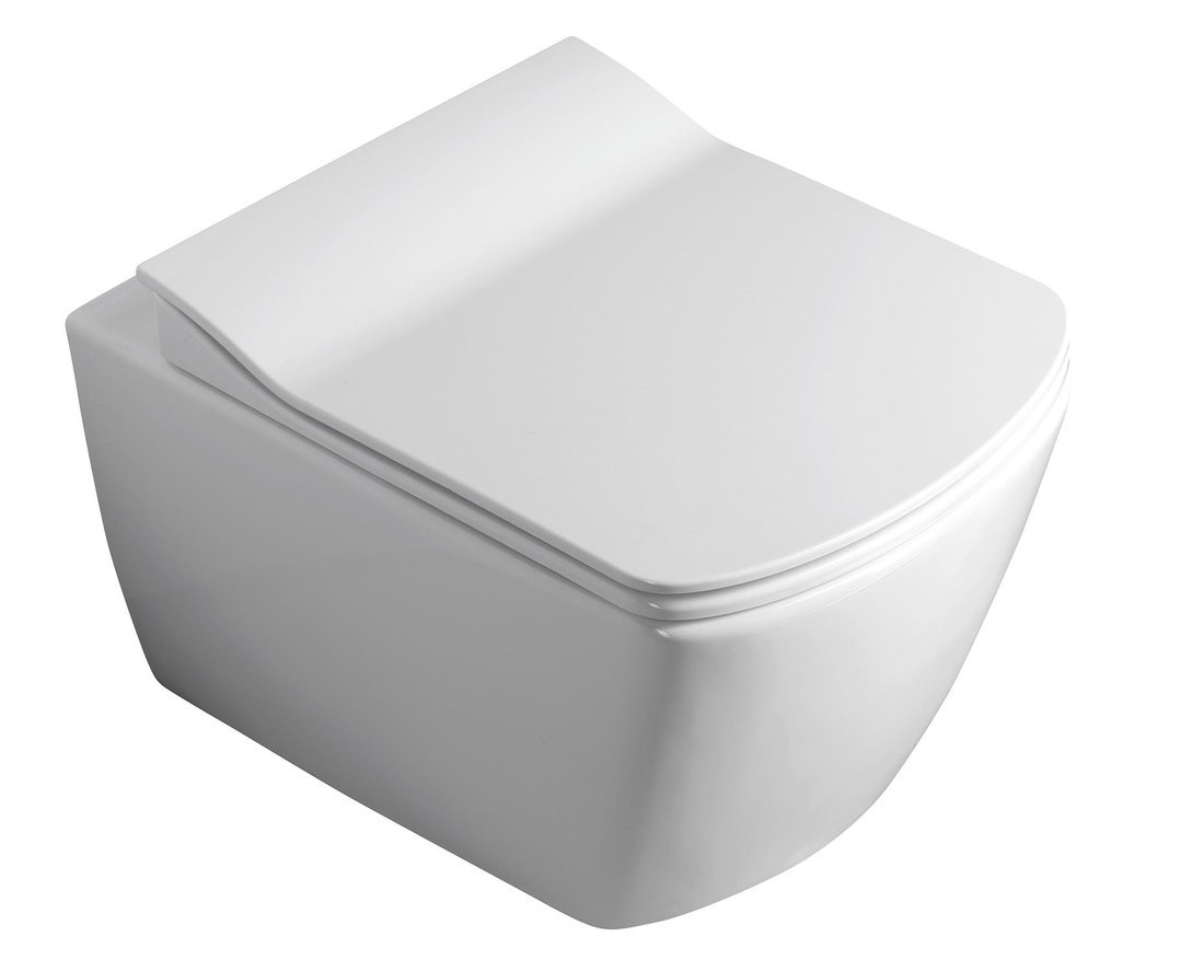 CREAVIT GLANC WC sedátko, SLIM, Soft Close, bílá GC5030