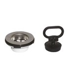 Sink Waste and Rubber Plug Photo: Sink Waste and Rubber Plug