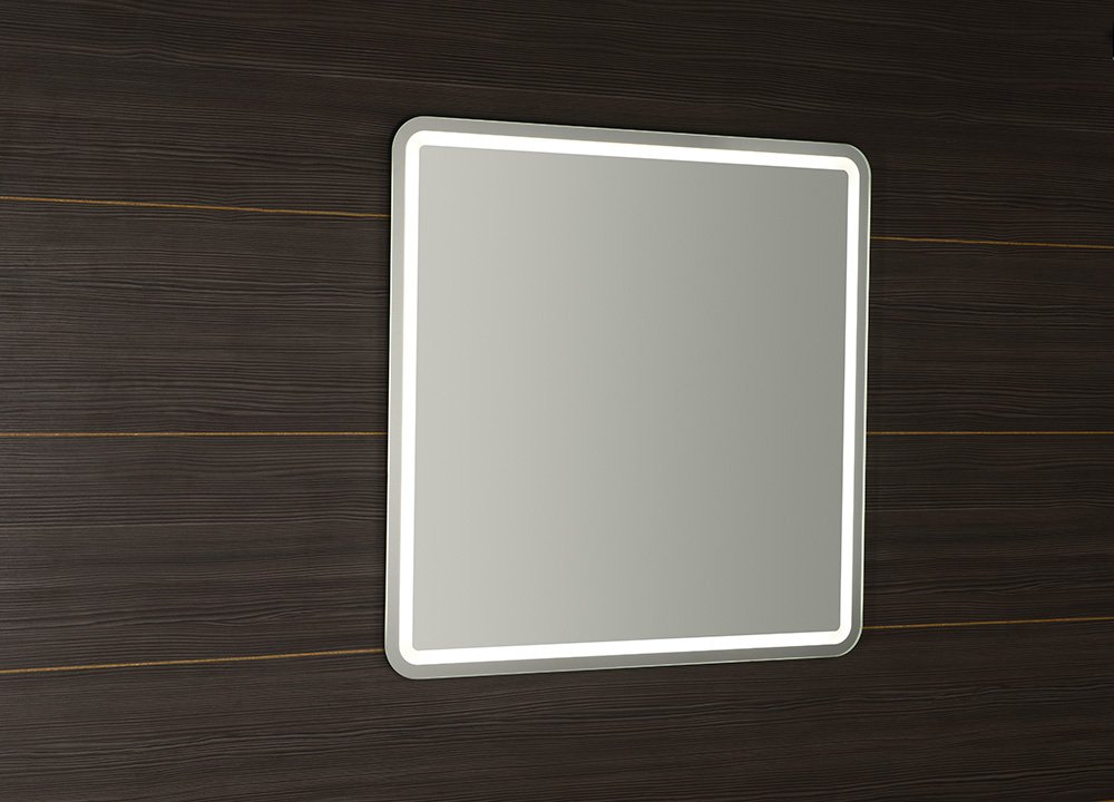 Sapho NYX zrcadlo s LED osvětlením 800x800mm NY080