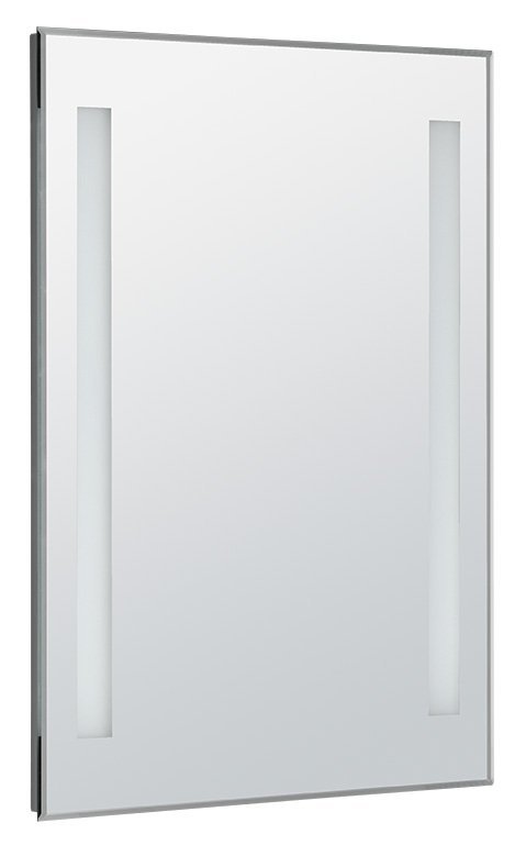 Zrcadlo s LED osvětlením 50x70cm, kolíbkový vypínač ATH5