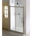 Photo: ANTIQUE sprchové dveře posuvné,1200mm, ČIRÉ sklo, bronz