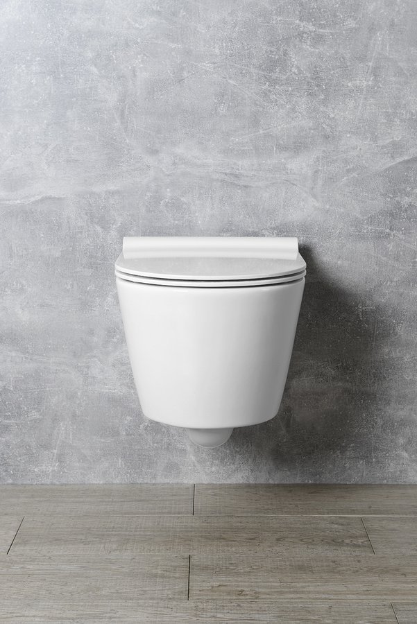 GSI PURA/KUBE X WC sedátko, SLIM, Soft Close, bílá MS76SN11