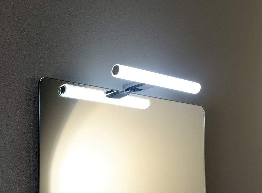 Sapho IRENE 2 LED svítidlo, 7 W, 300x100x25 mm, chrom E27260CI