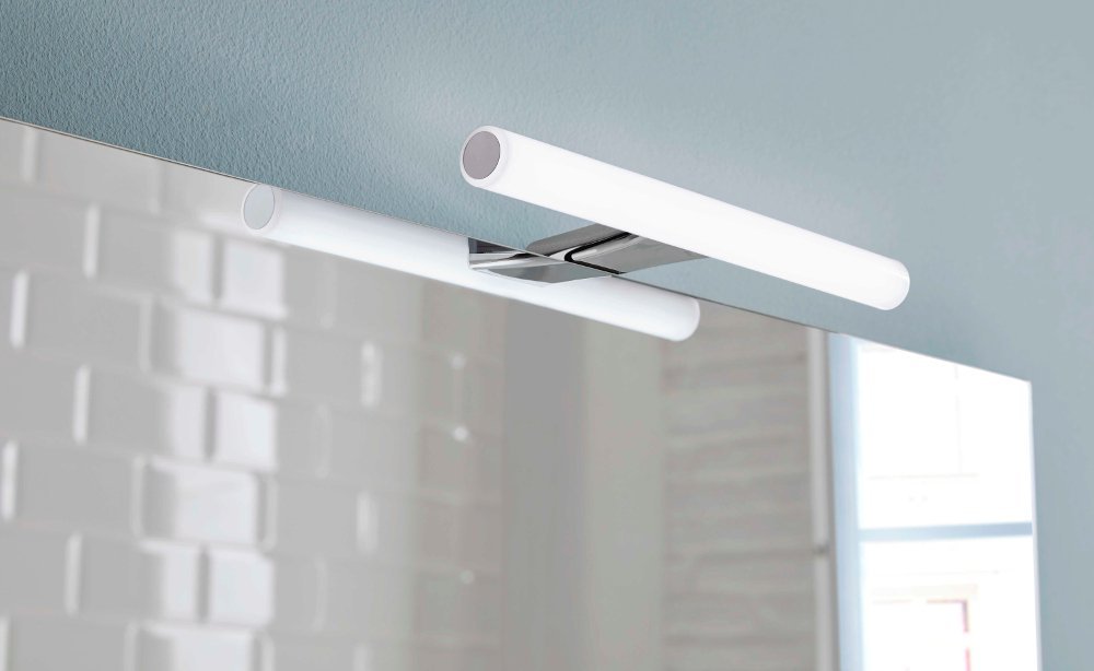 Sapho IRENE 2 LED svítidlo, 7 W, 300x100x25 mm, chrom E27260CI