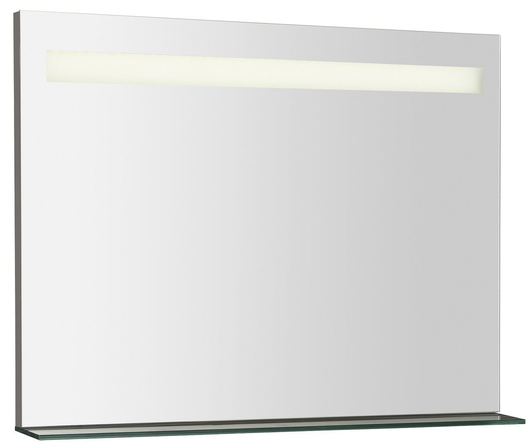 BRETO LED podsvícené zrcadlo s policí 800x608mm BT080