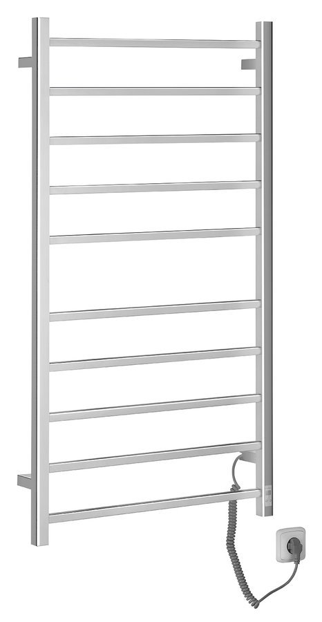 ESKINADO elektrický sušiak uterákov s časovačom, hranatý, 620x1160 mm, 120 W, nerez