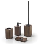 Photo: DAFNE Freestanding Toilet Brush/Holder, bamboo