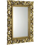 Photo: SCULE zrcadlo ve vyřezávaném rámu, 80x120cm, zlatá
