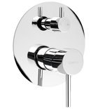Photo: RHAPSODY Concealed Shower Mixer Tap, 2-way, rotary switch, chrome