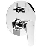 Photo: CORNELI Concealed Shower Mixer Tap, 2-way, rotary switch, chrome