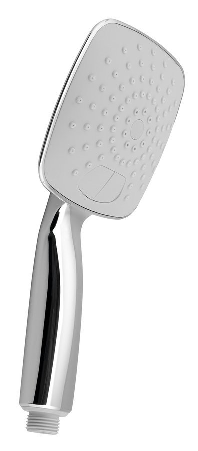Ruční masážní sprcha s tlačítky, 2 režimy sprchování, 117x117mm, ABS/chrom 1204-31