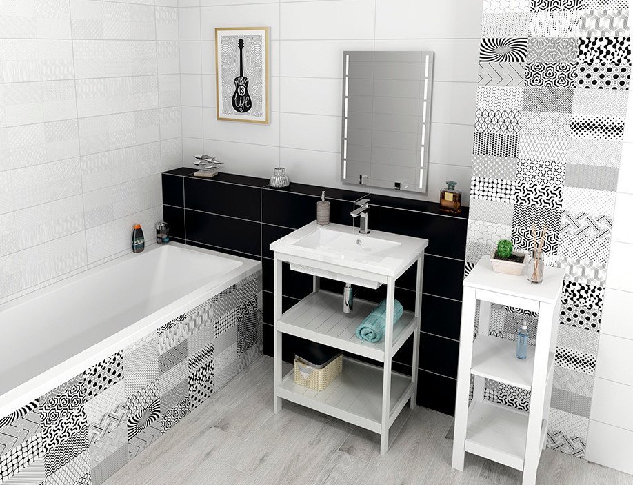 SUPERCERAMICA BLANCO obklad Blanco brillo 20x60 (1,44 m2) BNB001