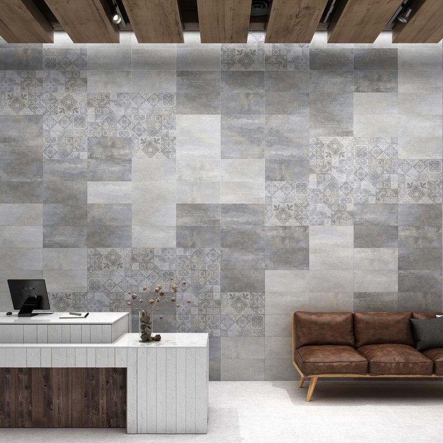 SUPERCERAMICA ROCK dlažba Grafito 45x45 (1,62 m2) ROK008