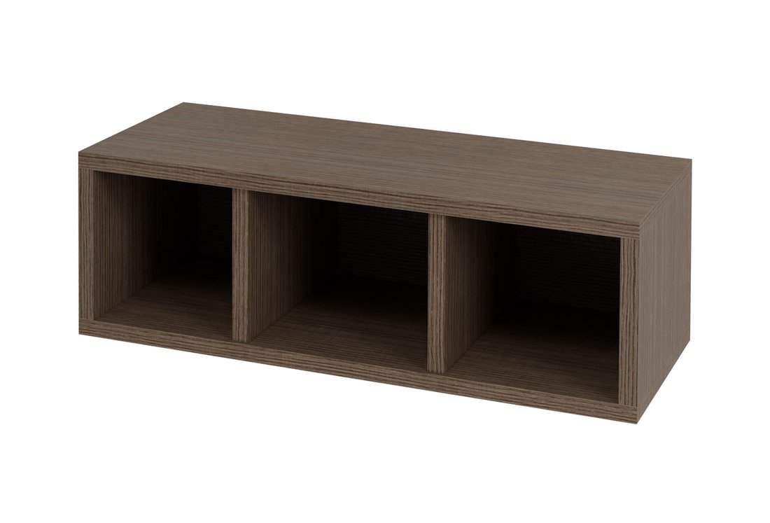 Sapho ESPACE otevřená policová skříňka 20x60x22cm, borovice rustik ESC140-1616