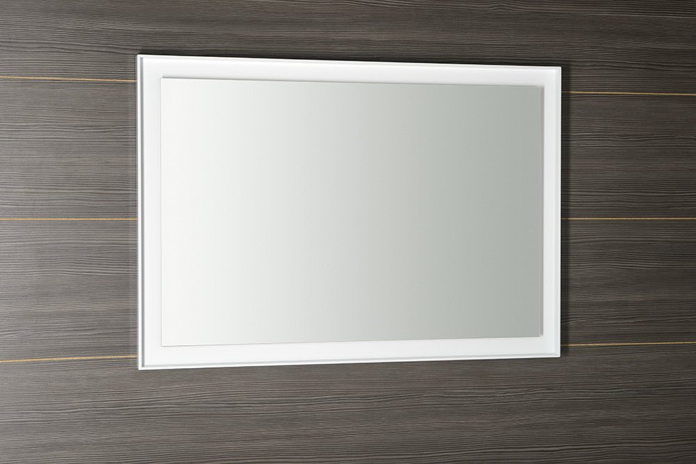 Sapho FLUT zrcadlo s LED podsvícením 1000x700mm, bílá FT100